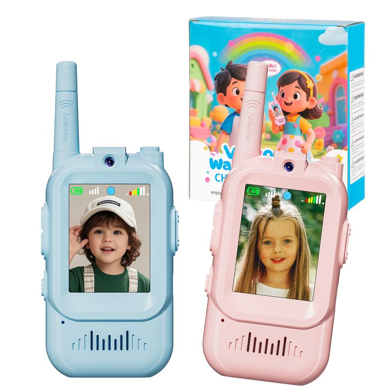 🎄 Christmas Sale 50%OFF 🎁 2-Pack Video Walkie Talkies for Kids