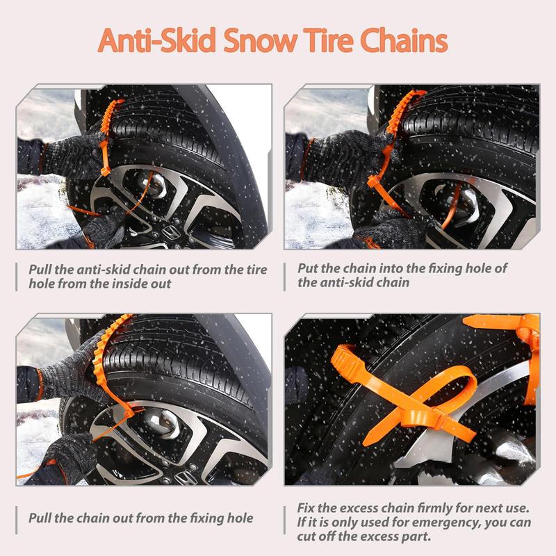 🔥50%OFF Today❄️Universal Anti-Skid Snow Tire Chains