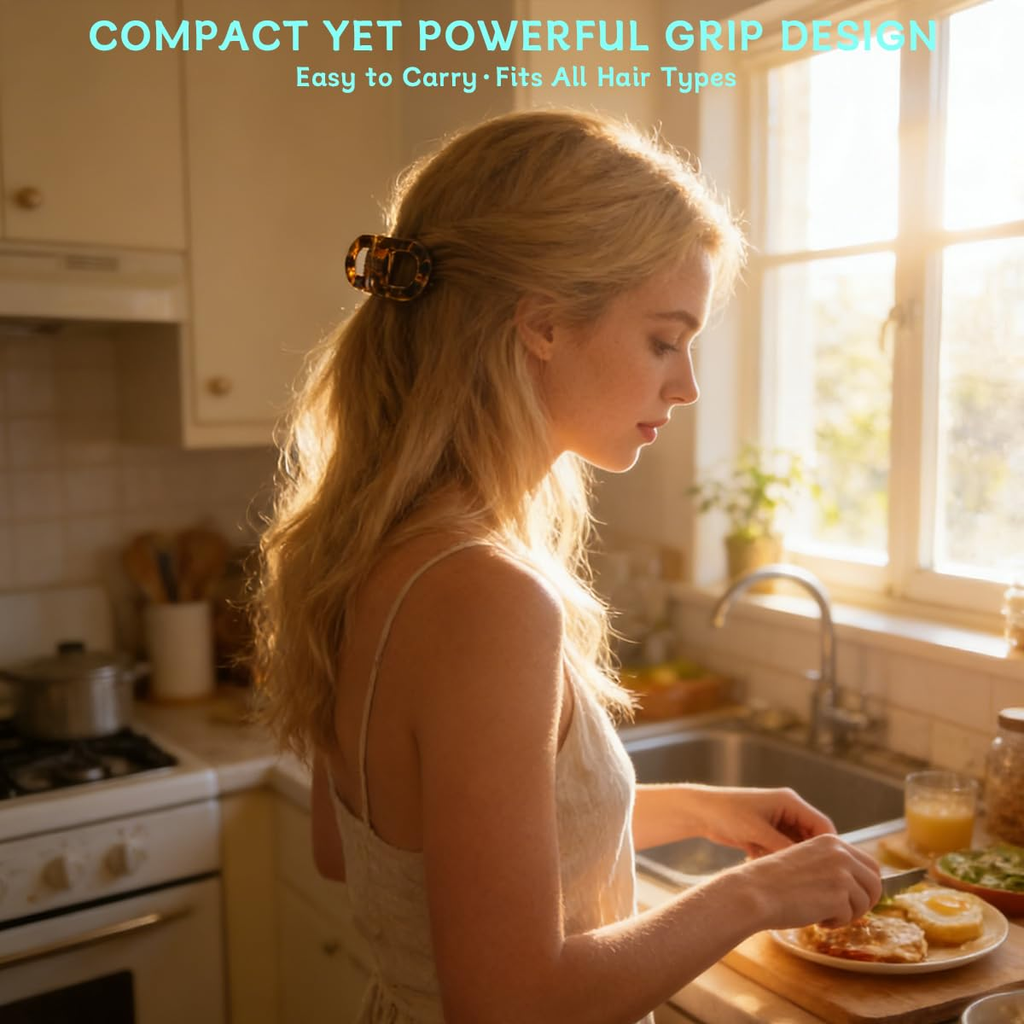 4-Pack Magnetic Hair Bow Clips for Women