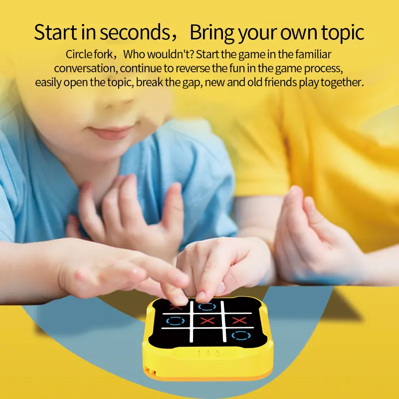 Portable Electronic Tic Tac Toe Game Console