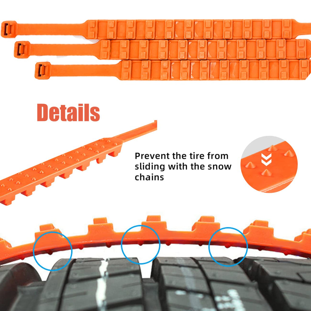🔥50%OFF Today❄️Universal Anti-Skid Snow Tire Chains
