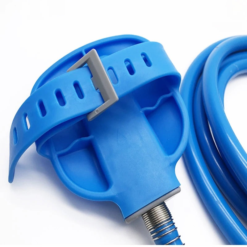 Duschaufsatz für Hunde (2-in-1) | Silikon-Peeling &amp; Wasserspray – Einfaches Abspülen, sanfte Massage, abnehmbarer Schlauchadapter