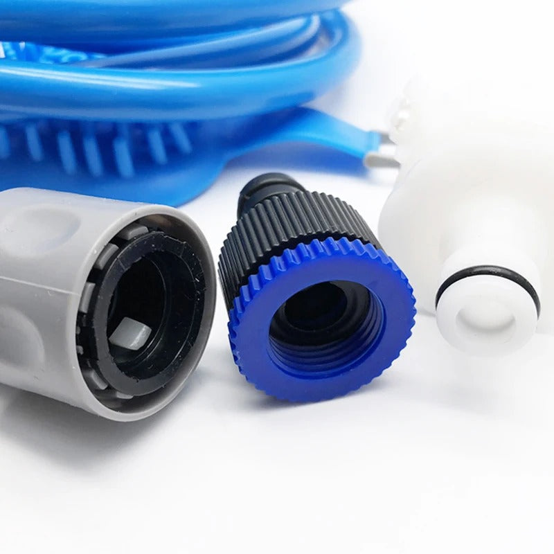 Duschaufsatz für Hunde (2-in-1) | Silikon-Peeling &amp; Wasserspray – Einfaches Abspülen, sanfte Massage, abnehmbarer Schlauchadapter