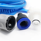 Duschaufsatz für Hunde (2-in-1) | Silikon-Peeling &amp; Wasserspray – Einfaches Abspülen, sanfte Massage, abnehmbarer Schlauchadapter