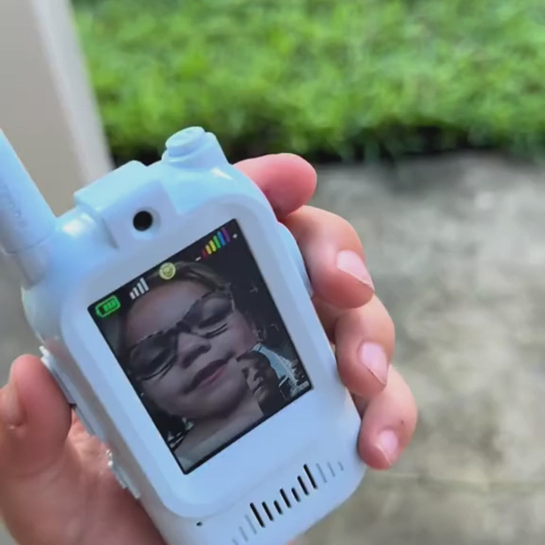 Kids Video Walkie Talkie – Safe & Fun Two-Way Communication for Children, Rechargeable, Long-Range, Educational & Outdoor Play